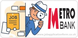 metro bank vacancies|How To Apply .